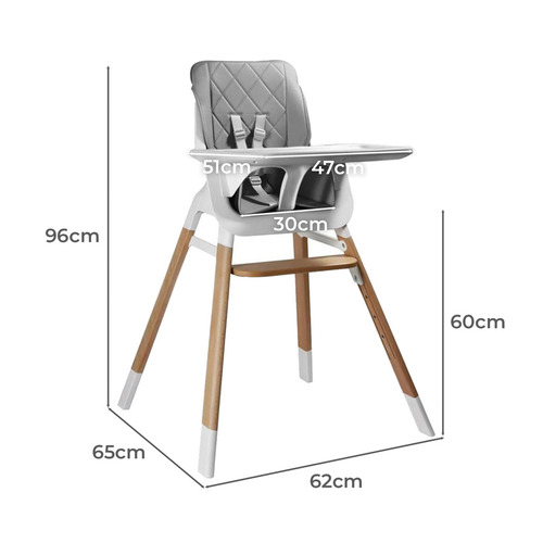 その他 Kierra Chair Project Kindy Furniture Kierra 2-in-1 High Chair | Temple & Webster